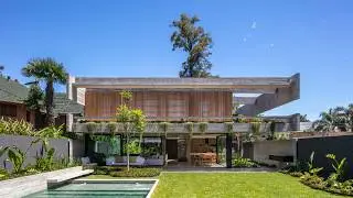 4500 Sq.Ft Modern Machado House Design of Internal Courtyard Create Synergy of Spaces #architecture