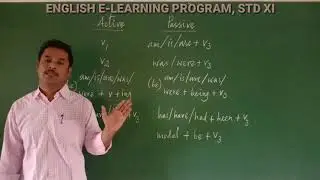 Active and Passive Voices - Intro & Textual exercises - Part I, Class taken by Nageswaran S.