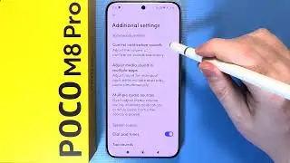 POCO M8 Pro 5G: Как настроить звук уведомлений