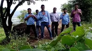 Arvind gavali college of pharmacy jaitapur,SATARA rocking dance at hill