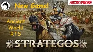 New Game! Ancient World Total War Style RTS | Strategos | Part 1