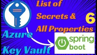 Get List Of Secrets from KeyVault using SpringBoot| KeyVault tutorials with SpringBoot