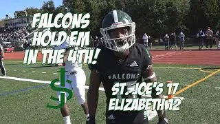 St. Joseph (Metuchen) 17 Elizabeth 12 | Week One Football Highlights