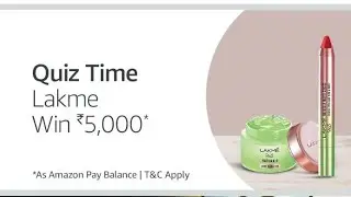 Amazon Lakme Quiz Answers 12 May