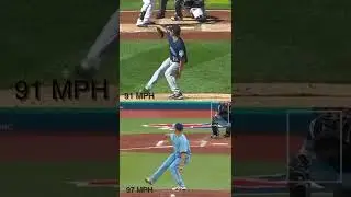 Yusei Kikuchi 91 VS. 97 MPH