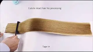 New One Top Quality Human Hair Extensions Cuticle intact hair