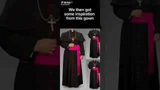 Process of Making Pastor's Gown.