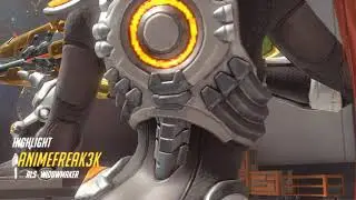 [Overwatch Highlight] Widowmaker - 3x Kill on Horizon Attack