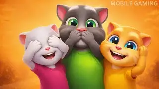My Talking Tom Friends+ Apple Arcade Gameplay on iPad Pro M5 | MOBILE GAMING 