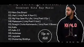 Uniq Poet - All best hit song collections || New nepali rap songs || ( jukebox )