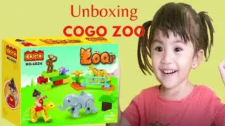 Unboxing of COGO Animal ZOO toys | Building Blocks toy for kids and toddlers