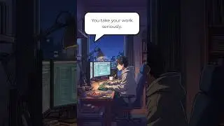 Working Late Because You Care | Simple English Conversation