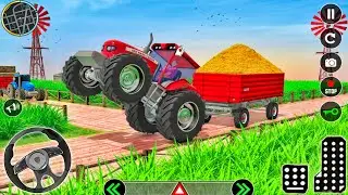 Real Tractor Farming Simulator 2025 - Harvester Tractor Driving - Android Gameplay