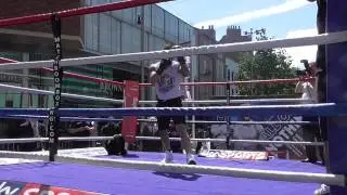 Brian Vera - Shadow Boxing / Public Workout
