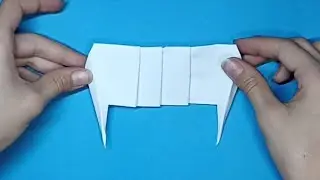 How to Make Paper Vampire Teeth