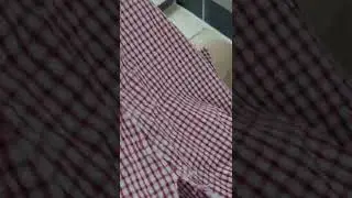 This NAUTICA DRESS SHIRT has seen better days