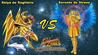 CDZ Alma dos Soldados - Seiya de Sagitário vs Sorento de Sirene - Dublado PT-BR