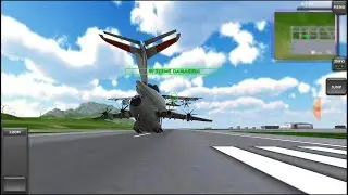 Landing Planes Hitting To The Tail Of C-400 | Turboprop Flight Simulator