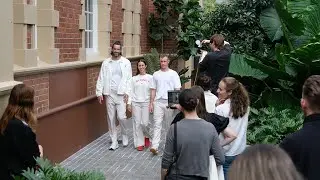 Behind the scenes of our Nike Gather Round shoot