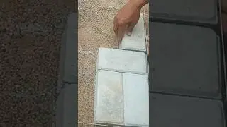 motif 2 dan 2#pavingblock #paving #manual #pemasangan #short