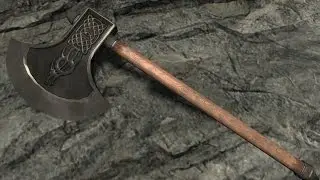 Draconic Brigand Axe - Skyrim Mod - By FunkyGandalfCat
