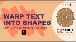 How to Warp Text into Shapes | Easy Tutorial for Stunning Text Effects!