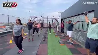 Group CrossFit Training at FIT7 Ambala!