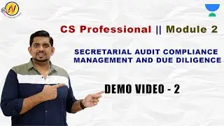 Secretarial Audit || CS Professional || Module -2 || CS Amit Vohra