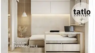 Studio Type Unit Condo Renovation : Modern Japandi Style | BRIXTON PLACE (DMCI HOMES)