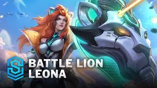 Battle Lion Leona Skin Spotlight - League of Legends