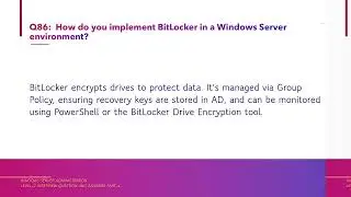 Windows Administrator L2 Interview Questions and Answers | Top 25 Q&A for Level 2 IT Admin Part4