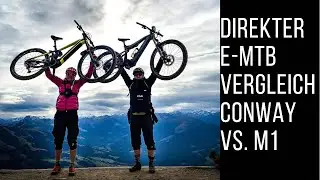 DIREKTER E-BIKE VERGLEICH / CONWAY EWMW VS. M1 ERZBERG / FREERIDE INC. AUSTRIA