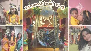 Janmashtami Vlog || Haathi Ghora Palki Jai kanhaiya Lal Ki 🙏🏻❤️ #janmashtami #radheyradhey #vlog