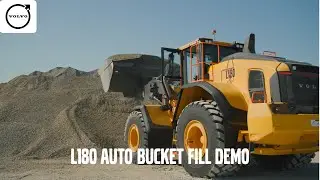 Watch Auto Bucket Fill in Action on a Volvo Wheel Loader