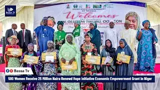 500 Women Receive 25 Million Naira Renewd Hope Initiative Economic Empowerment Grant In Niger