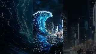 &ldquo;Giant Tsunami Wave Floods City in Seconds 🌊😱 | Realistic Disaster Shorts&rdquo;