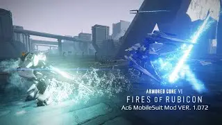 Quick Look At Ac6 MobileSuit Mod ver. 1.072 | 00 Gundam | Armored Core VI Mods