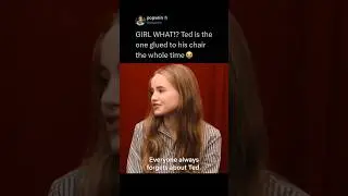 Nell fisher thinks Ted wheeler is the glue of stranger things 😭