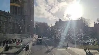 Charing Cross to Tate Britain by 87 bus 20th December 2025