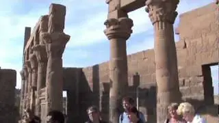 Het Isis-tempelcomplex op het eiland Agilkia