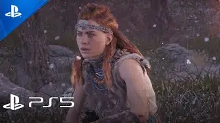 Horizon Zero Dawn Frozen Wild Cinematic Gameplay PS5 4K UHD 60 FPS