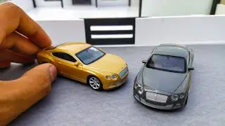 Unboxing Mini Realistic Bentley Continental GT 1/43 Scale By Welly | RPM Redlines
