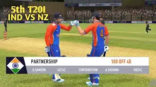 IND VS NZ | 5th T20I 🔥