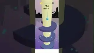 Helix Jump game play in Android 😊😊