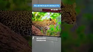 65 inch QLED google tv #smarttv #googletv #qled #tcl