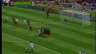 ⚽🇨🇱 Gol Jos&eacute; Luis Sierra - Chile 1-0 Camer&uacute;n, Mundial Francia 1998