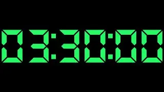 Countdown 3 Hour 30 Minute Countdown Timer | 210 Minute Live Timer 🎯 | CountdownLive-THT