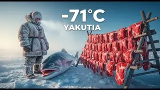 Hunting 7,000kg of sheep and giant fish in -71&deg;C Yakutia | Keeping an entire frozen village alive