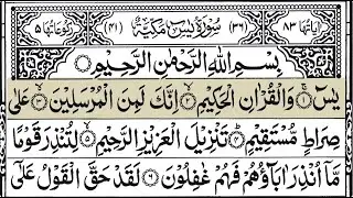 #21 Surah Yaseen | By Sheikh Ahmed Al-Kasib | Full With Arabic Text (HD)