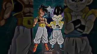 gotenks vs uub #dragonball #goku #dbs #anime #dbz #uub